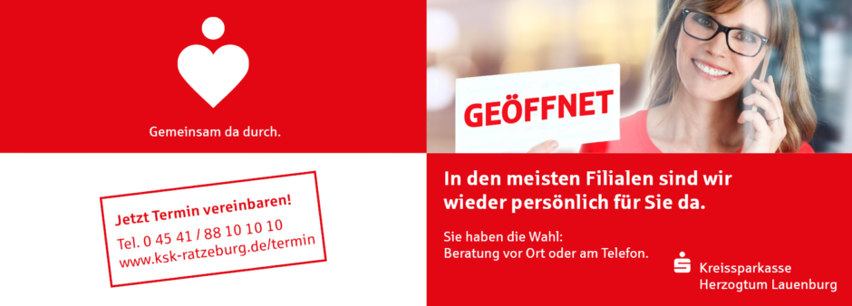 Kreissparkasse passt Service wieder an