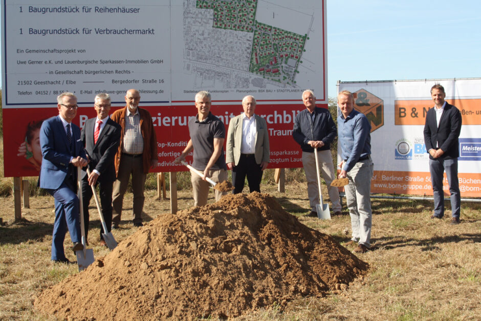 Erster Spatenstich für großes Baugebiet in Escheburg
