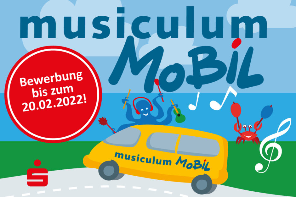 Musiculum Mobil besucht Kitas – Jetzt musikalische Früherziehung bewerben.